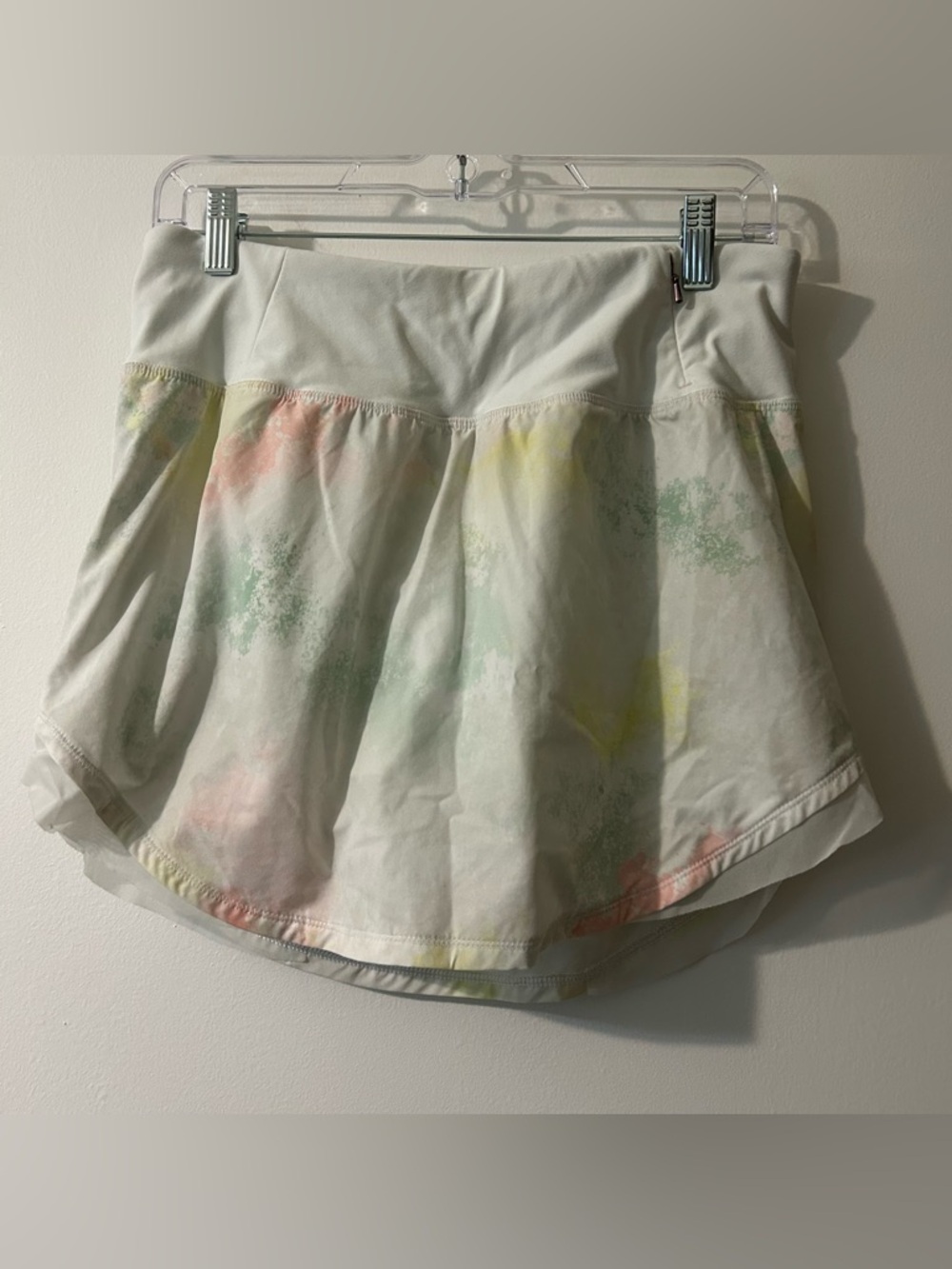 Calia StayThePath Athletic Golf Skort Women Multicolor Tie Dye Polyester Pull On